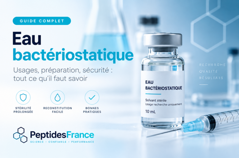 eau bactériostatique