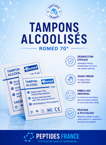 tampons alcoolisés
