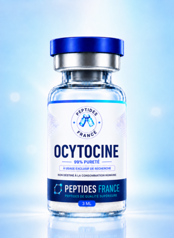Flacon d'ocytocine lyophilisée 2 mg — Peptides France