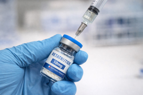 Reconstitution Retatrutide — injection eau bactériostatique