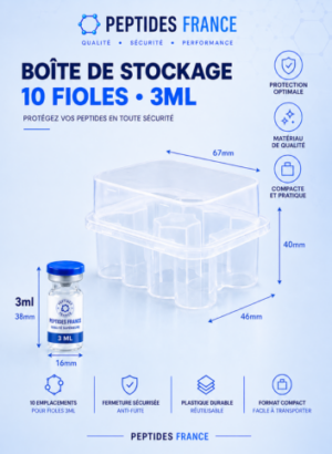 boîte de rangement fioles 3 ml