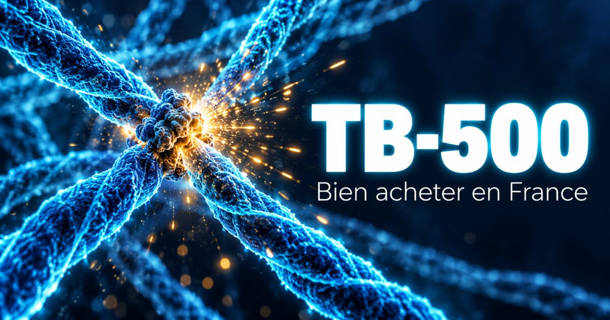 Acheter TB-500 : filaments d'actine lumineux qui se réorganisent comme un réseau